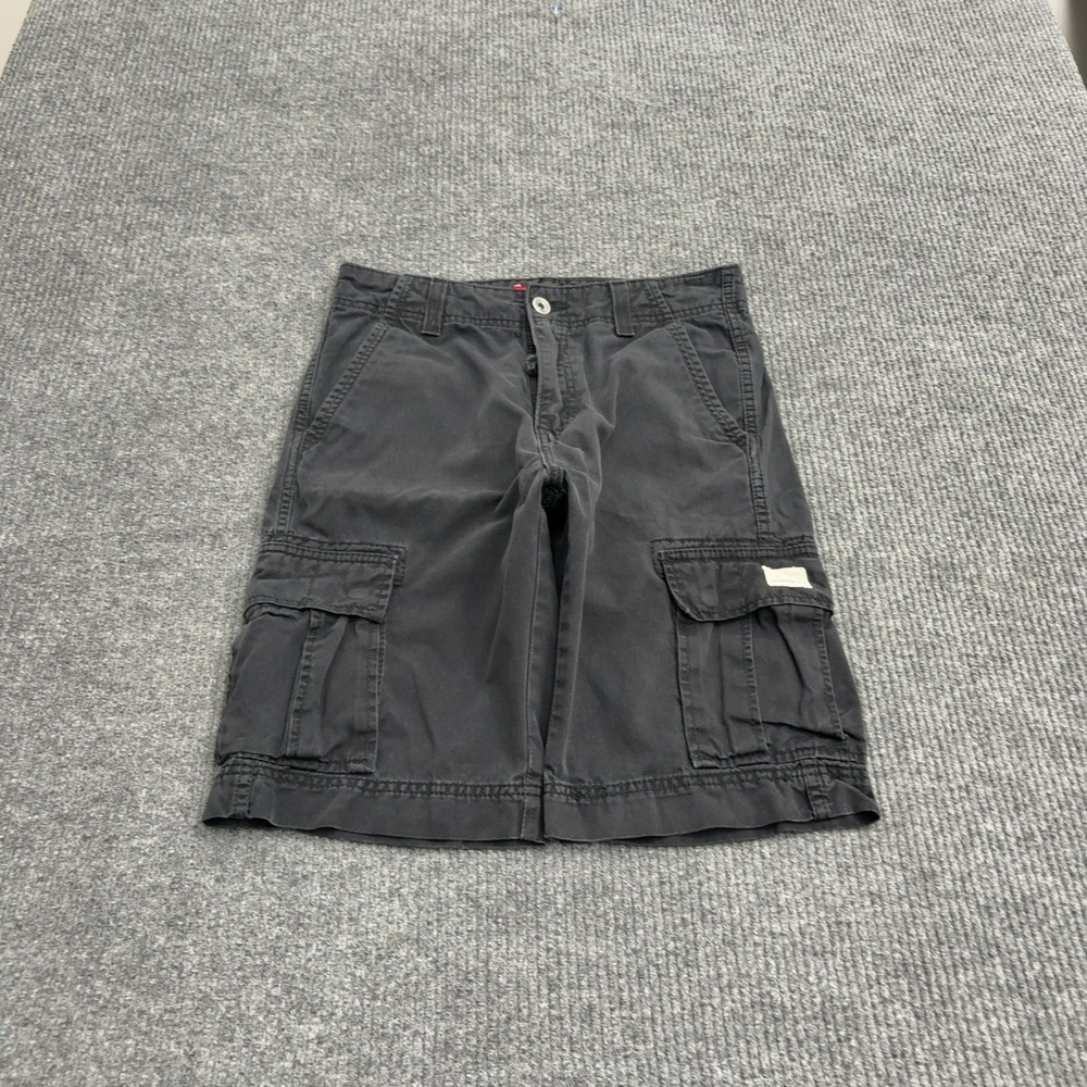 Levis Cargo Shorts Mens 29 Black Cotton Pockets Casual Gorpcore Utility Summer